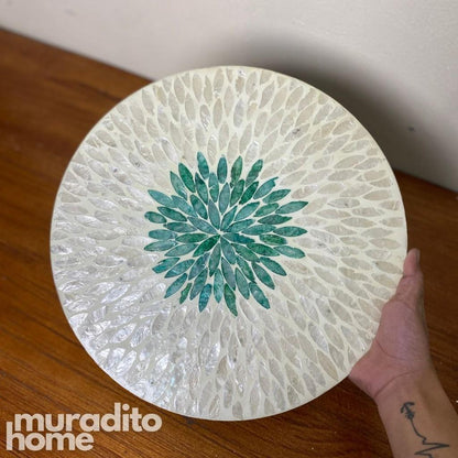 MURADITOHOME Tala Mother Of Pearl Placemat 13"