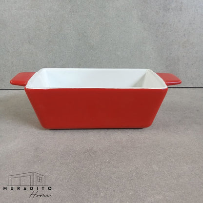 MURADITOHOME Christmas Serving Dish Bakeware 8x3.25x2.5 inch