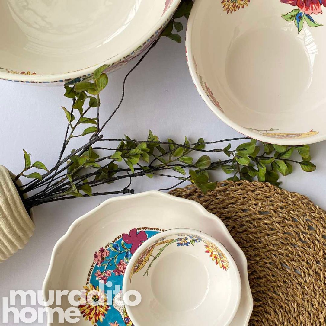 Konya Ceramic Bowl and Serving Bowl