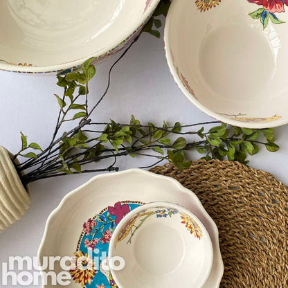 Konya Ceramic Bowl and Serving Bowl