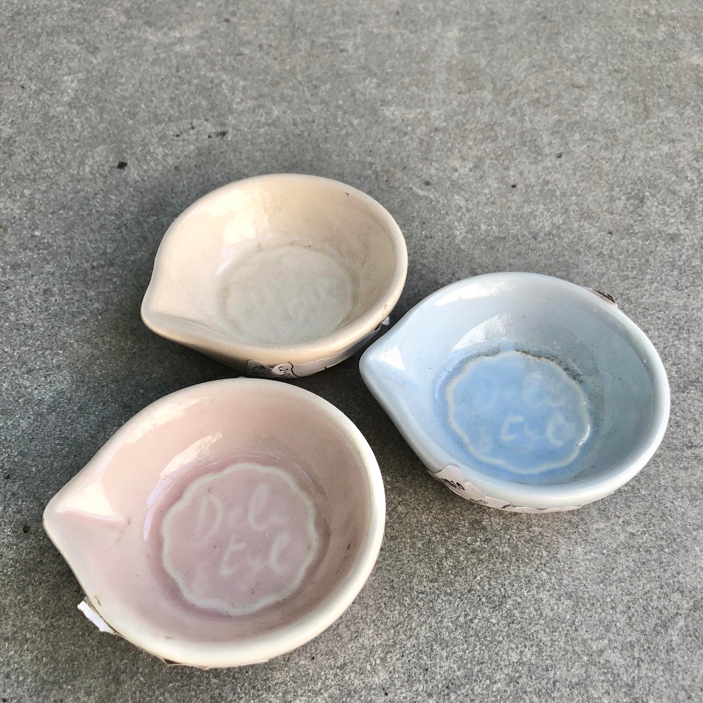 MURADITOHOME Clara Ceramic Dipping Sauce 2.5x1 inch