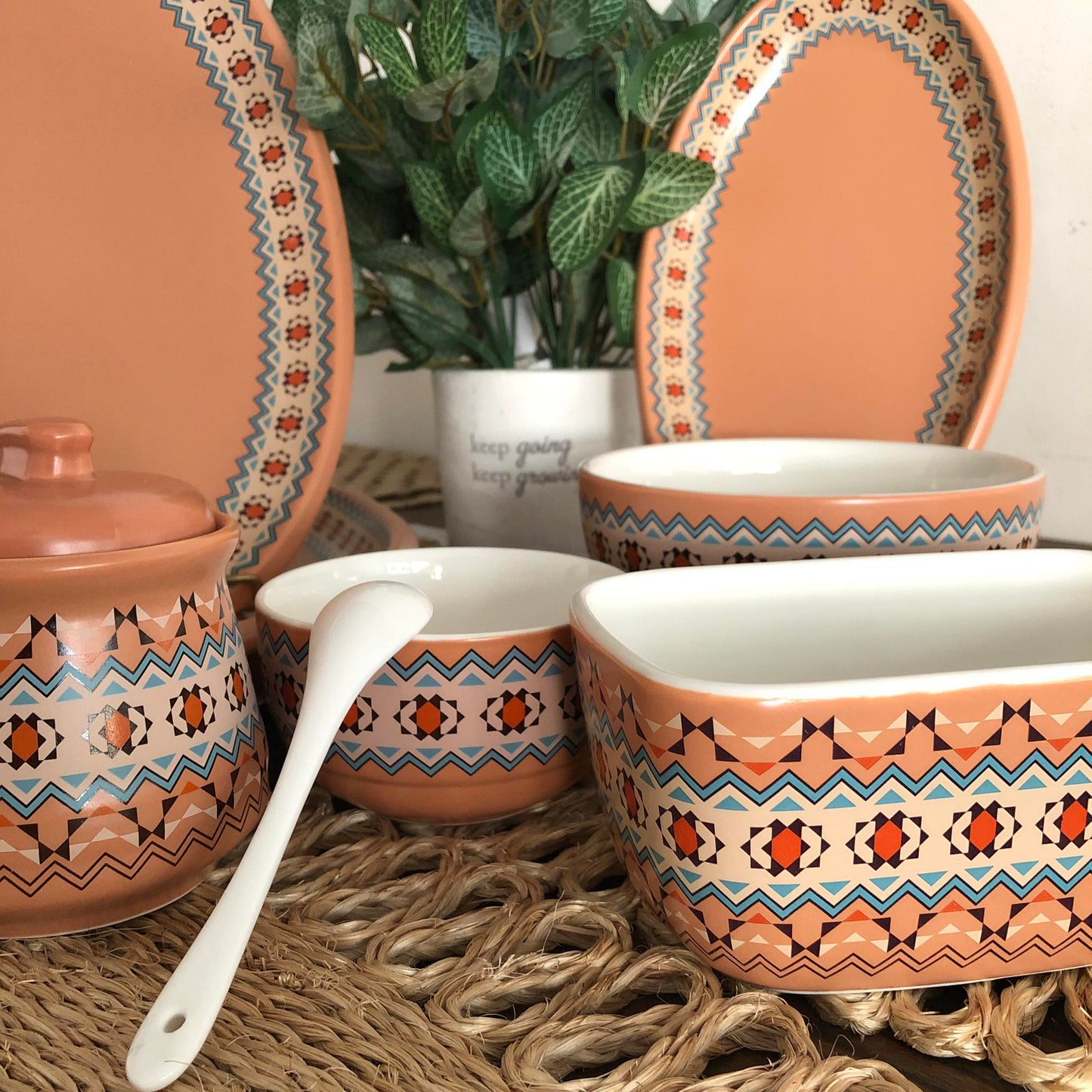 Buki  Ceramic Plate Dinnerware Collection