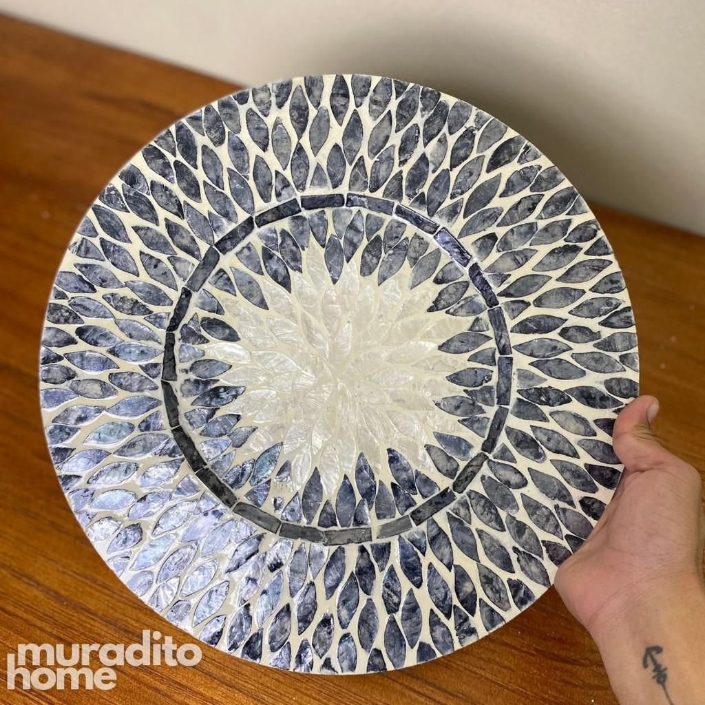 MURADITOHOME Lakambini Mother of Pearl Placemat 13"