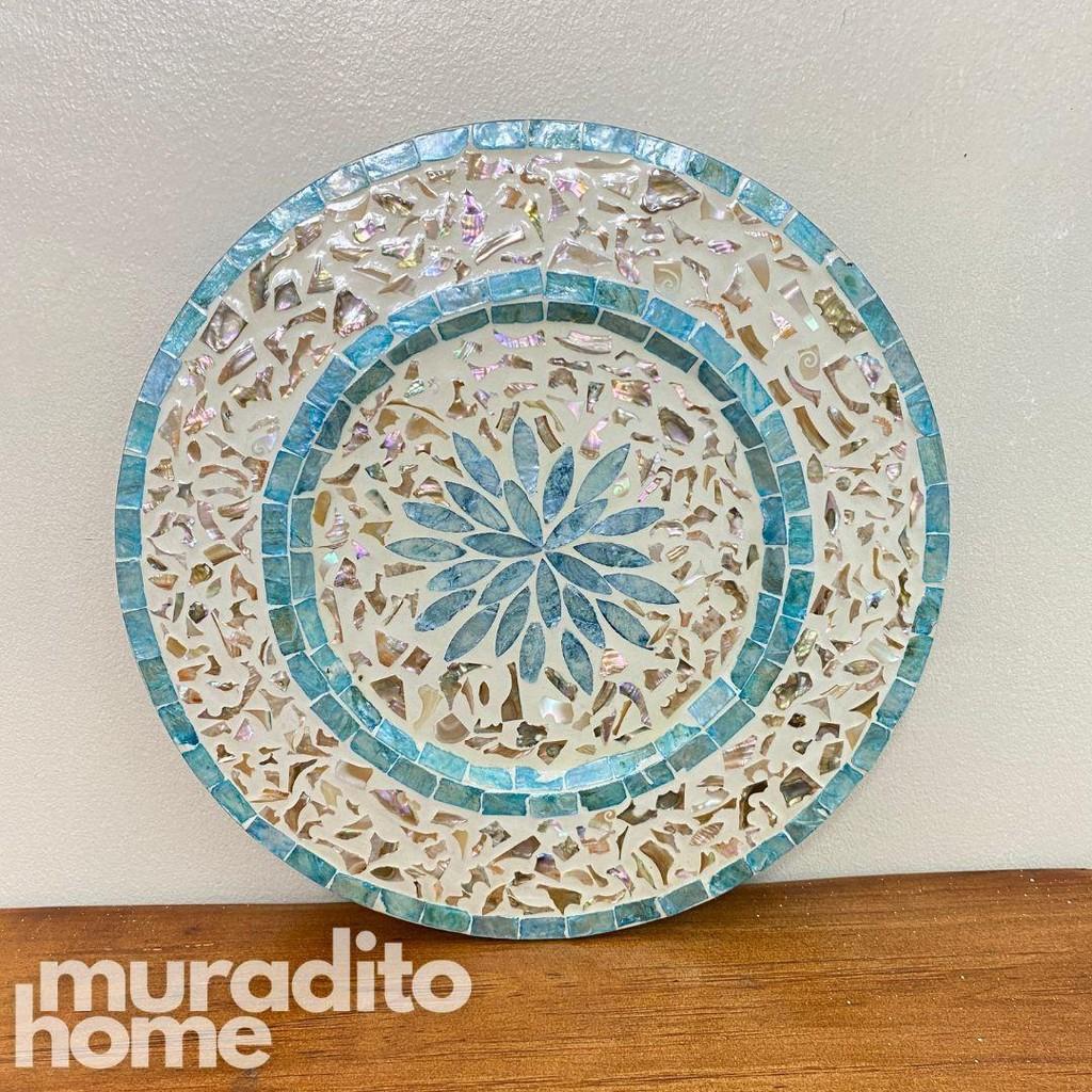 MURADITOHOME Perla Mother of Pearl Placemat 13"