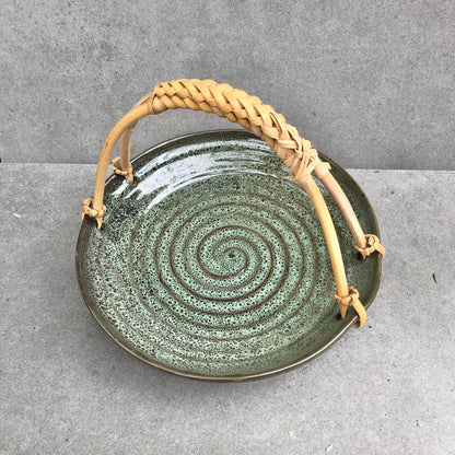 MURADITOHOME Chun & Yuxi Ceramic Serving with Handle