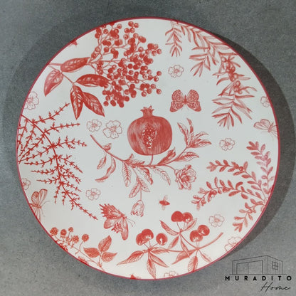 MURADITOHOME Plano Ceramic Plates