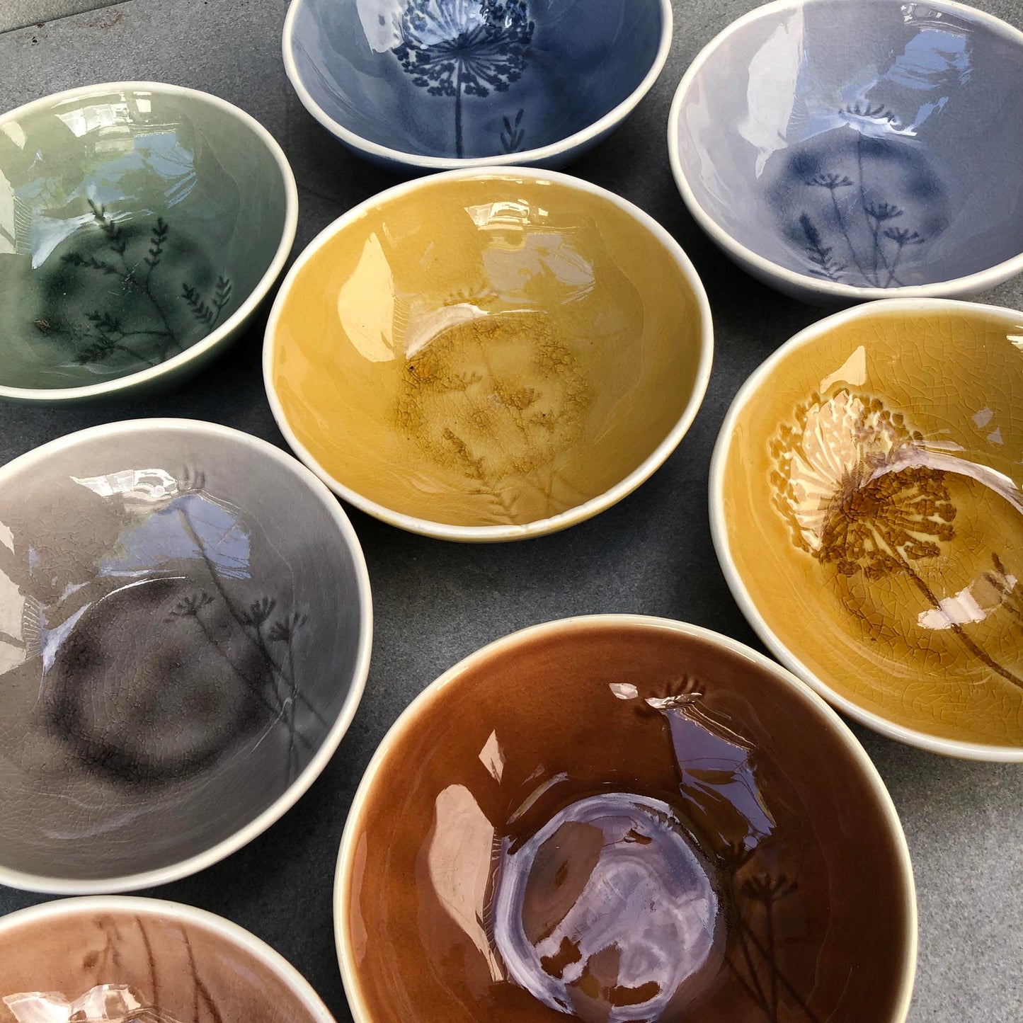 MURADITOHOME Ceramic Bowl 5x1.5 inch