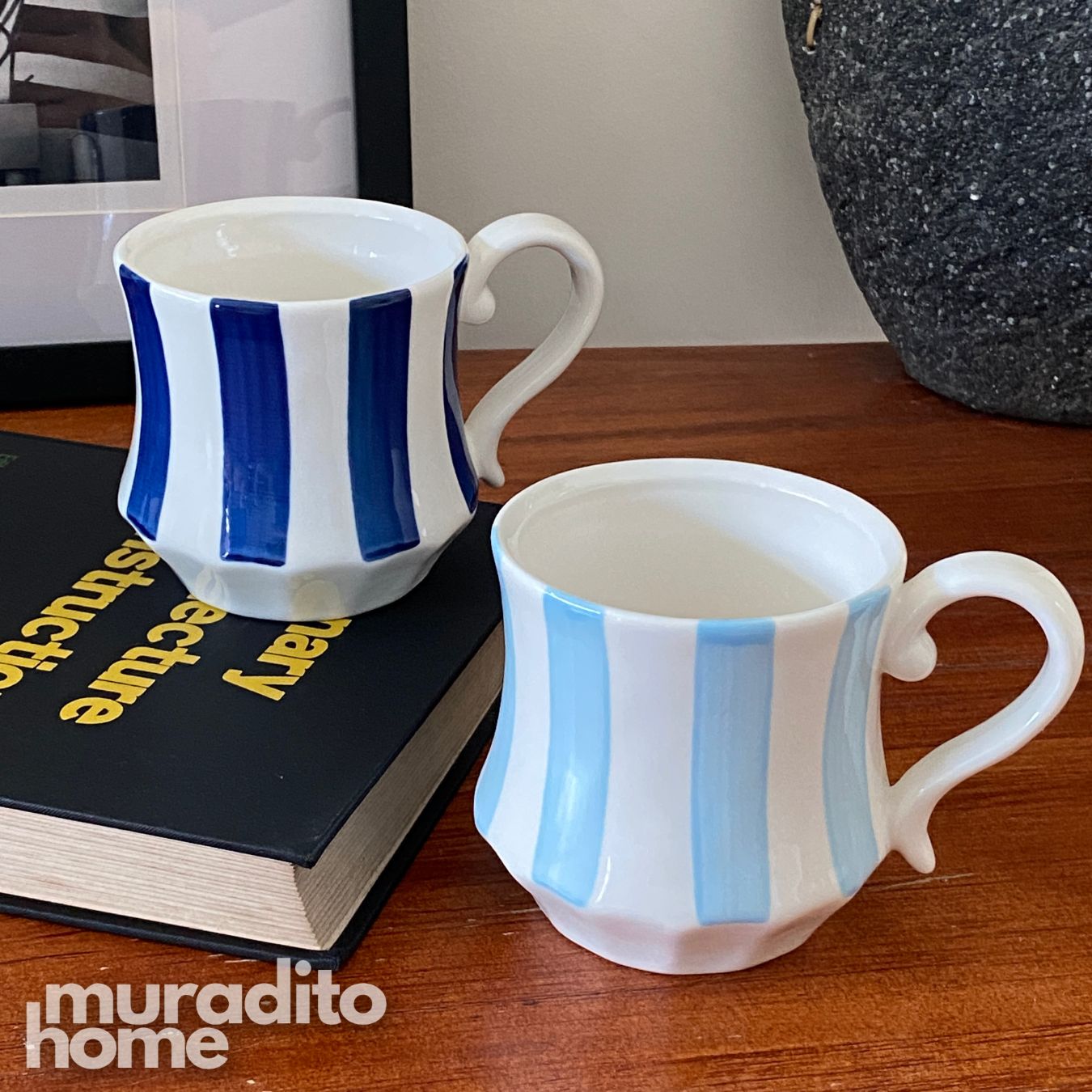 MURADITOHOME Sky and Sea Ceramic Mug Collection