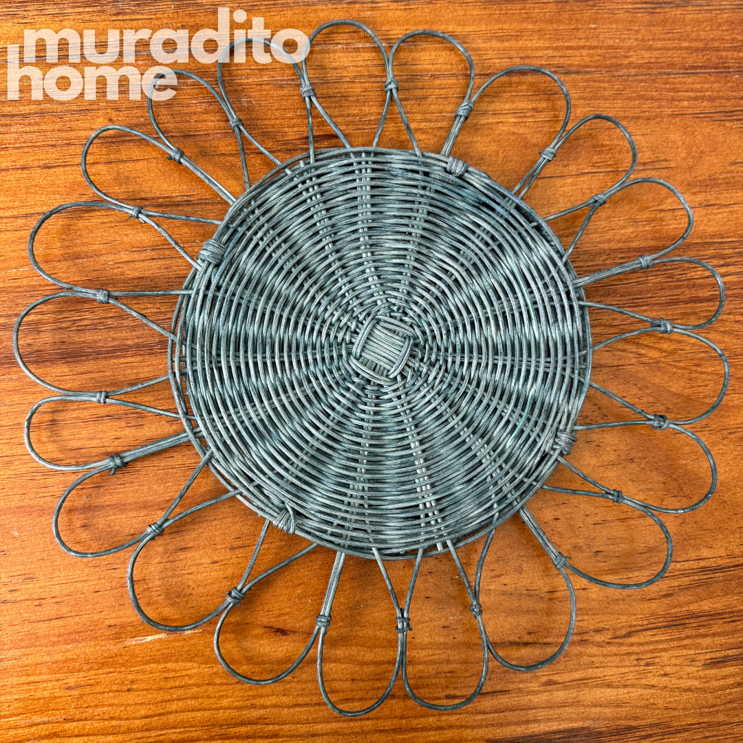MURADITOHOME Alon Local Rattan Placemats 13 inches Native