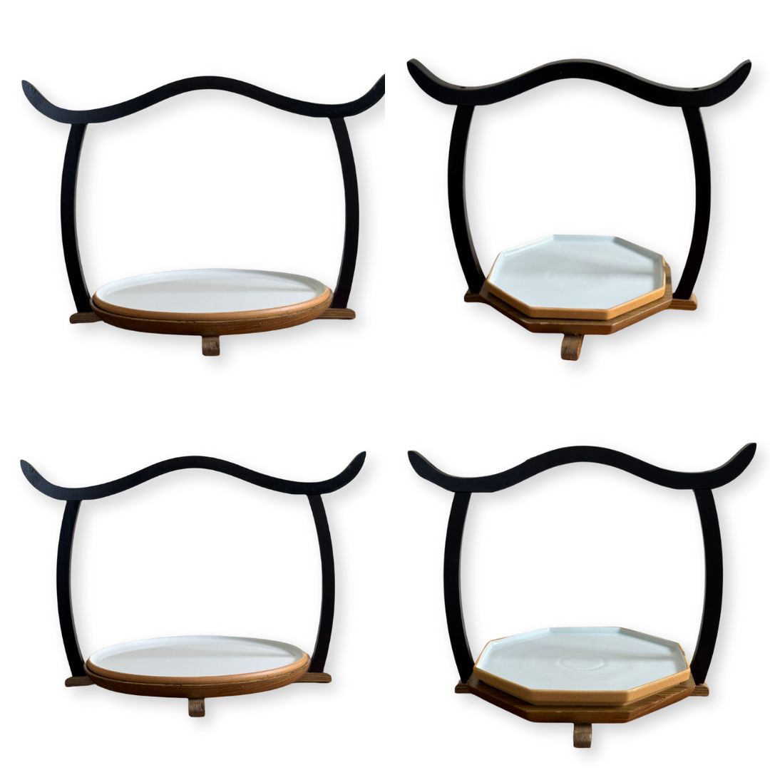 MURADITOHOME Oriental Table Display Stand Collection