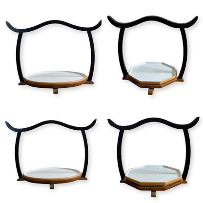 MURADITOHOME Oriental Table Display Stand Collection
