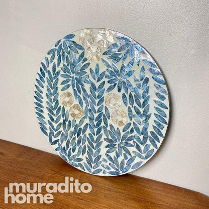 MURADITOHOME Marina Mother of Pearl Placemat 13"