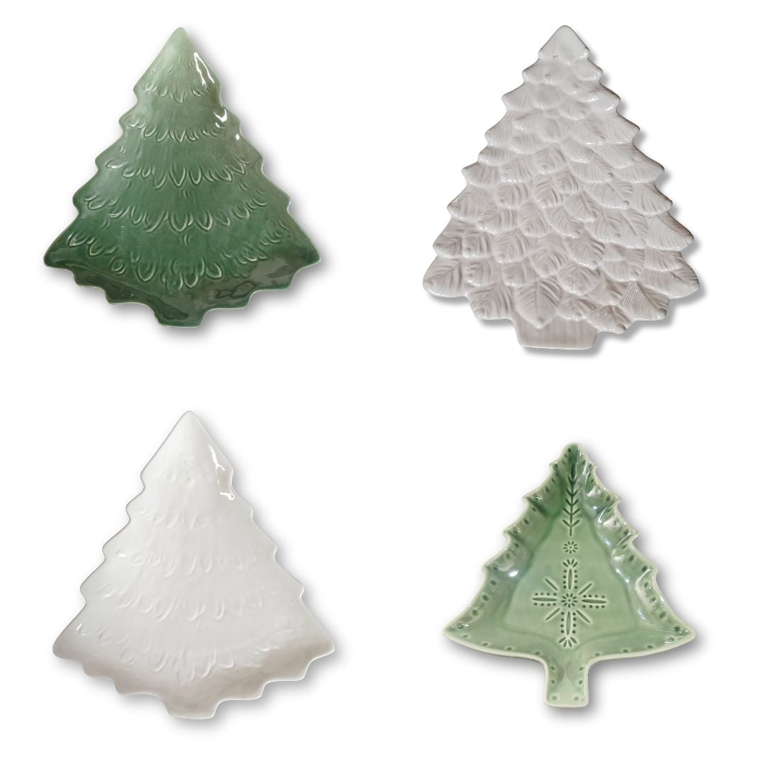 MURADITOHOME Christmas Tree Plate