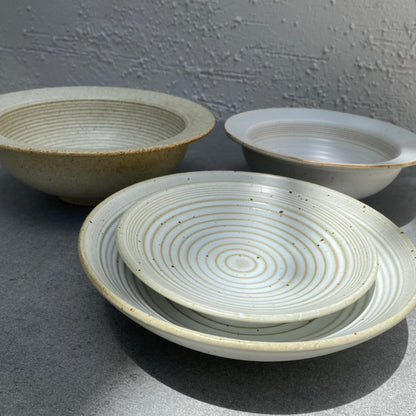 Handmade Clay Stonware Plate Collection Batch 1