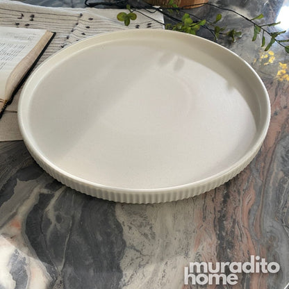 MURADITOHOME Enzu Ceramic  Serving Plate Collection