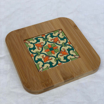 Moroccan Cheese Board Square 7 x 7 inch