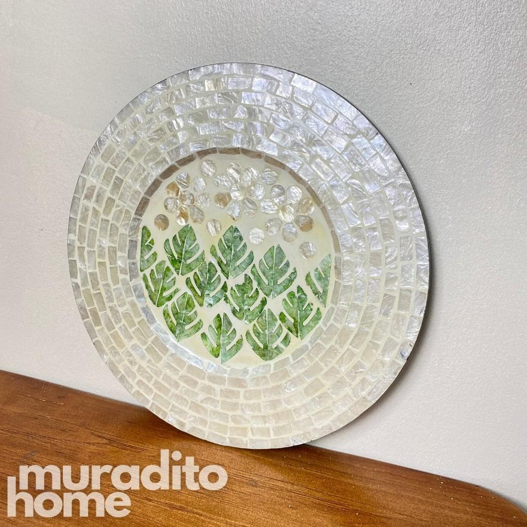 MURADITOHOME Alab Mother Of Pearl Placemat 13"