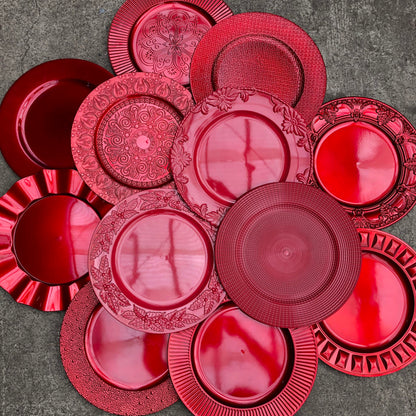 Charger Plate 13inch PVC Plastic Premium Quality Batch 2