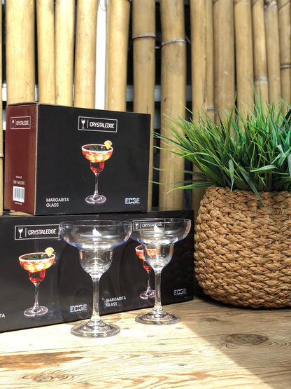 Margarita Crystal Stemware w/ Laser Cutting 290 ml