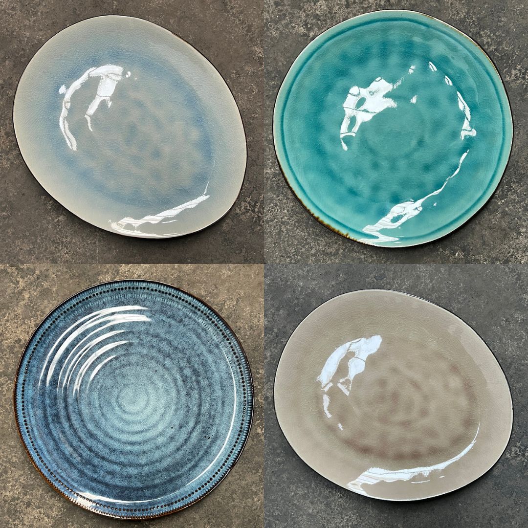 Stoneware Dinner Ceramic Plate Batch 1