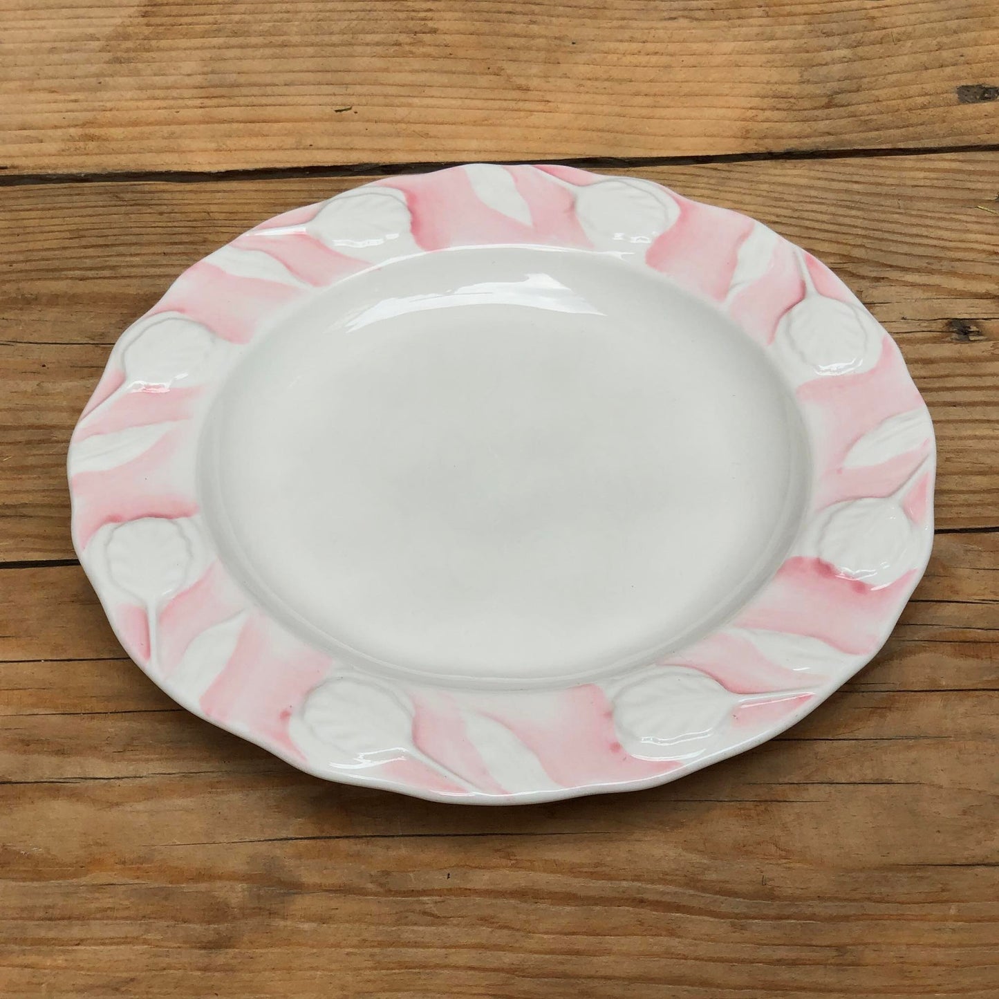 Maria Pink Ceramic Dinnerware Plate Collection