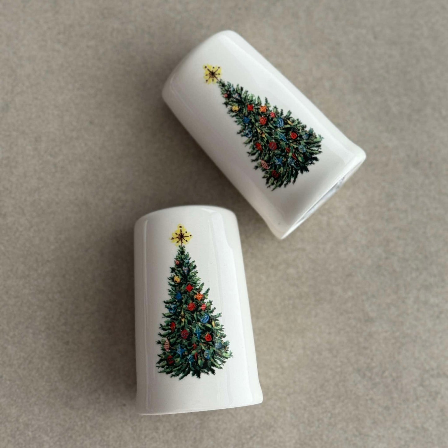 Christmas Salt & Pepper Shaker 1.75x3.5 inch
