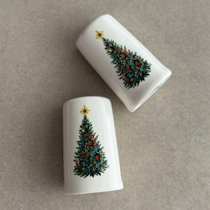 Christmas Salt & Pepper Shaker 1.75x3.5 inch