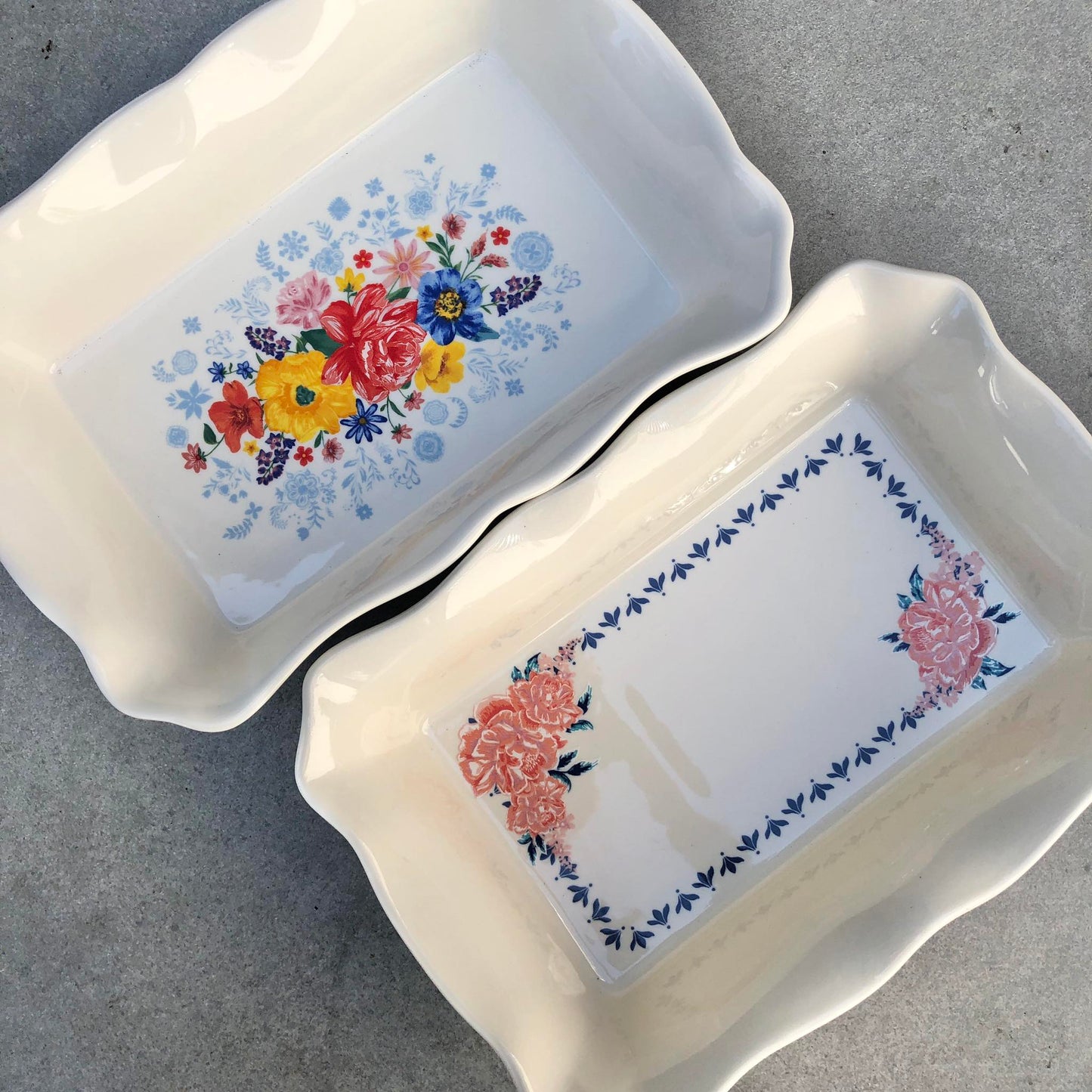 MURADITOHOME Felix and Royal Serving Dish 11.75x8x3 inch