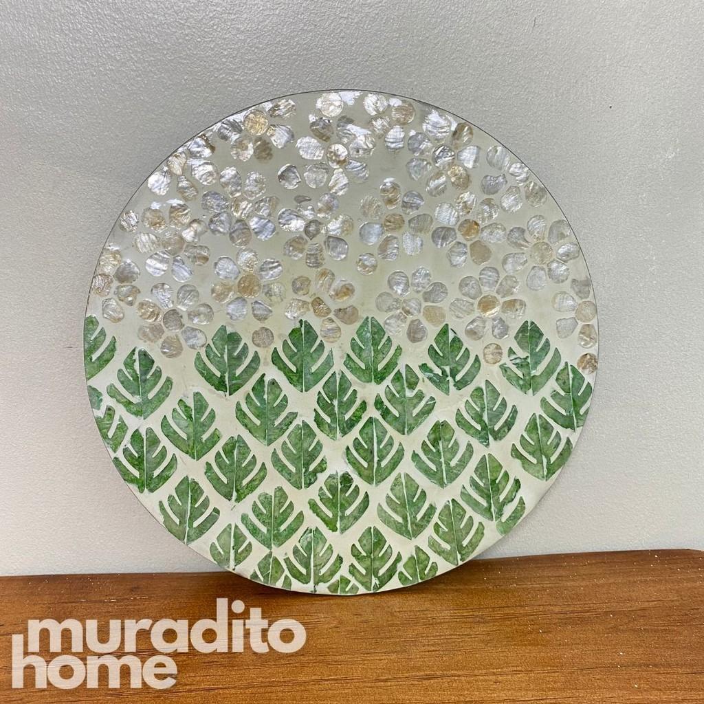 MURADITOHOME Leticia Mother of Pearl 13"