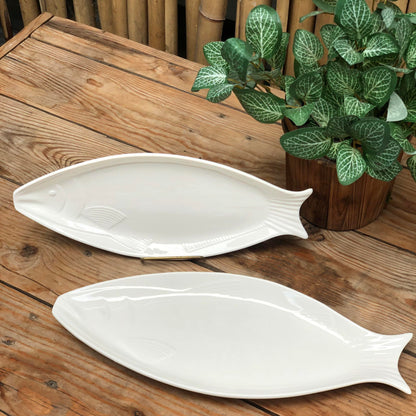Fish Porcelain Serving Plate