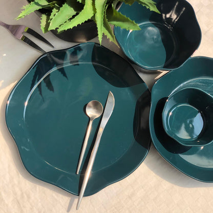 Lori Plate Blue 10.75 inch Lori Plate Blue 9x2 inch Lori Bowl Bowl 5.75x3.25 inch Lori Bowl 4x2 inch