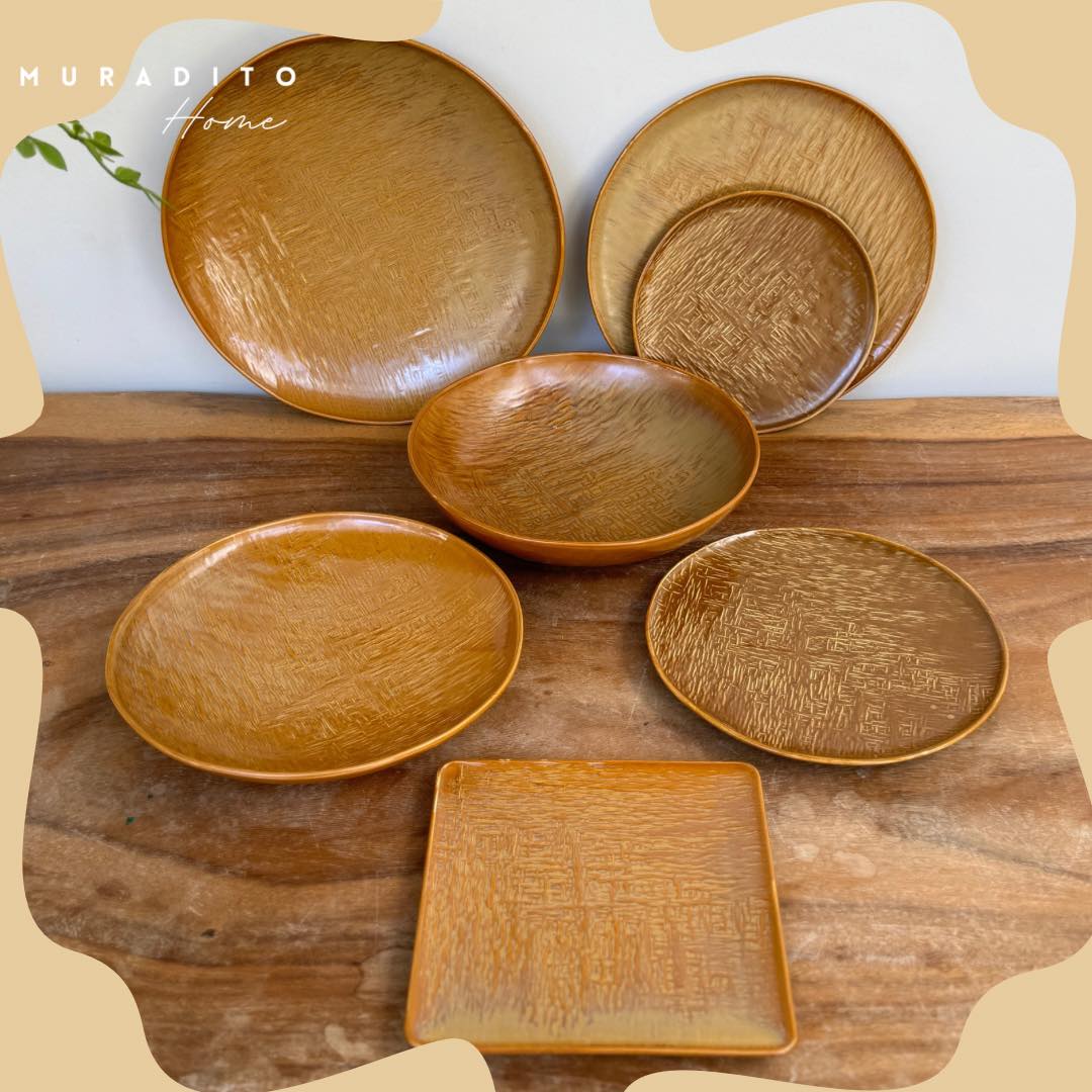 MURADITOHOME Agate Ceramic Dinnerware Collection