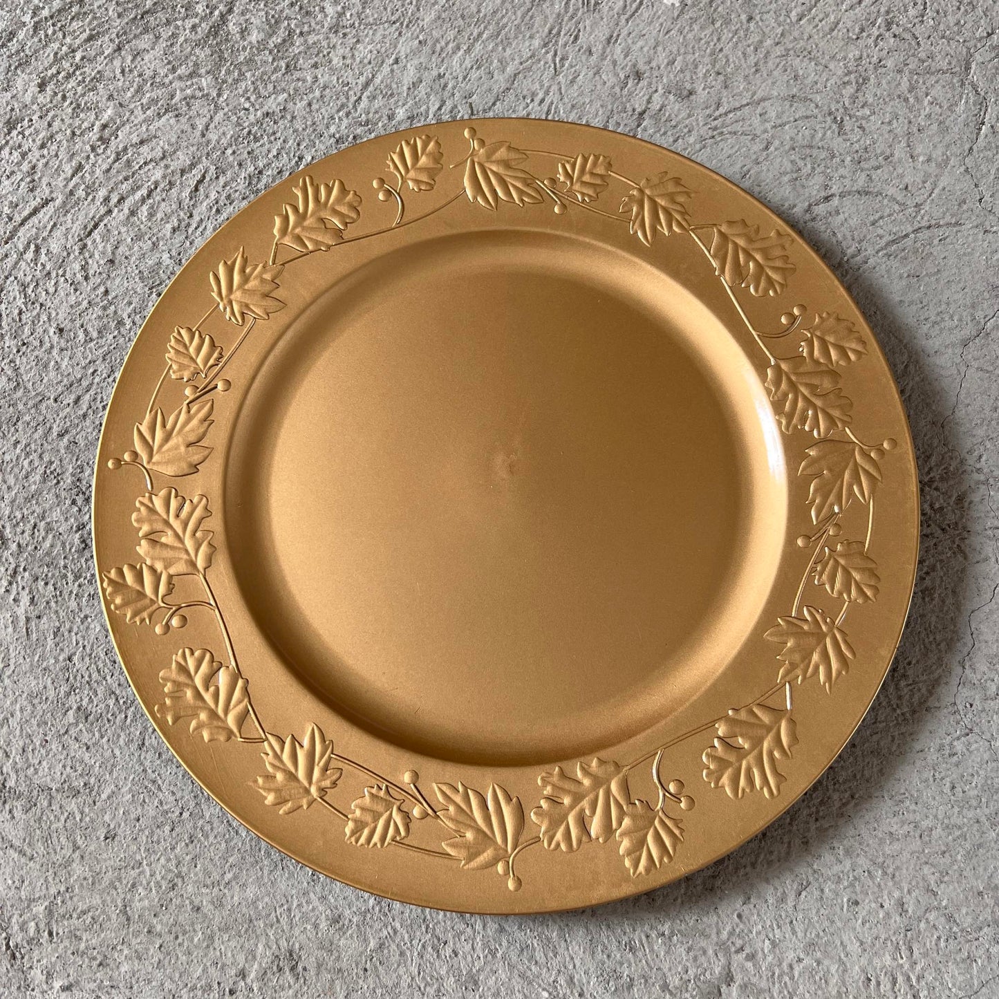 Charger Plate 13inch PVC Plastic Premium Quality Batch 1