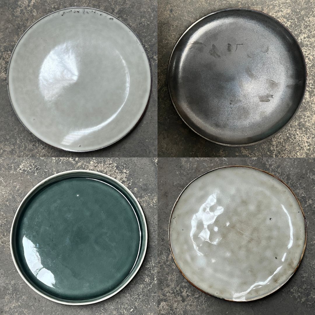 Stoneware Salad Plate Batch 1