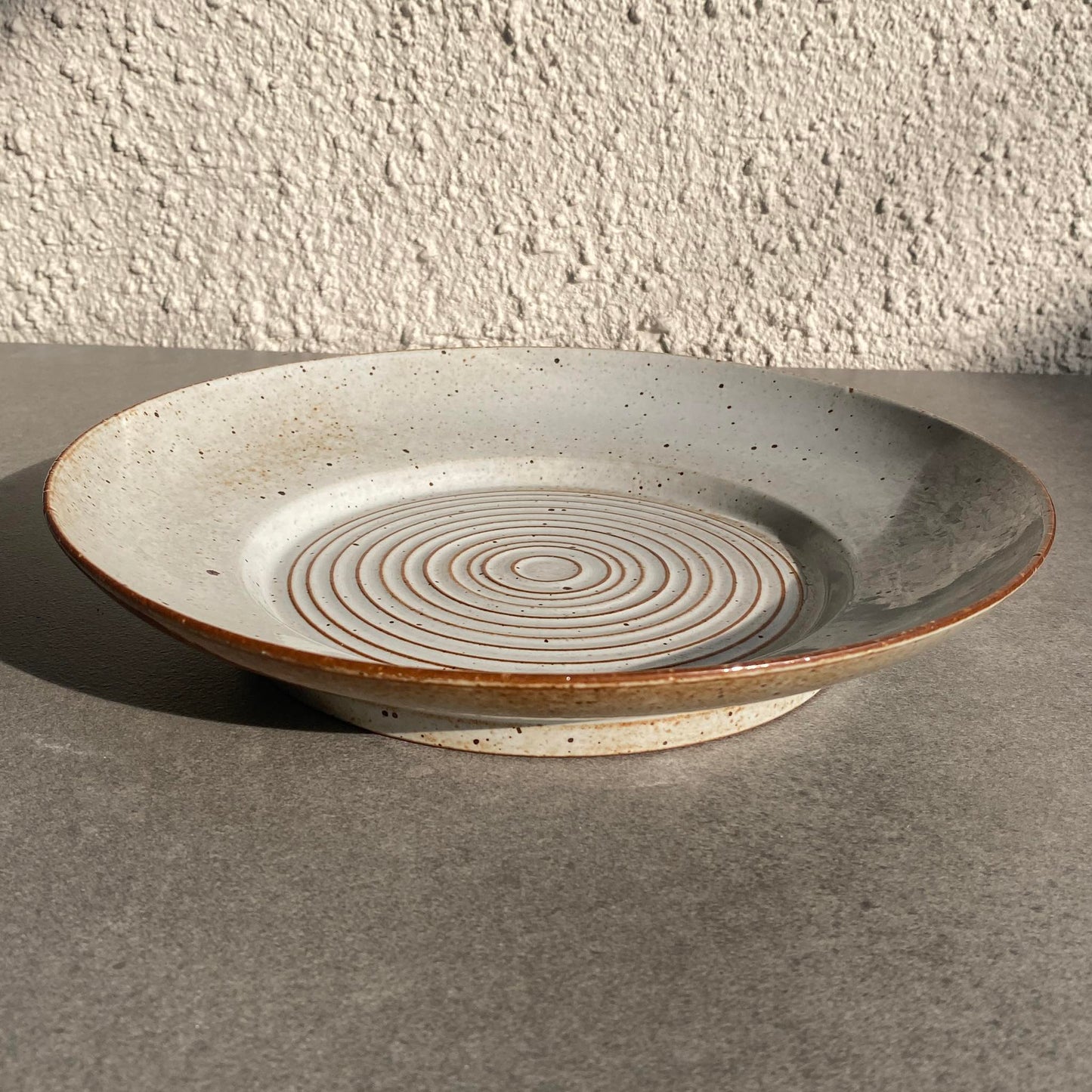 Handmade Clay Stoneware Plate Collection