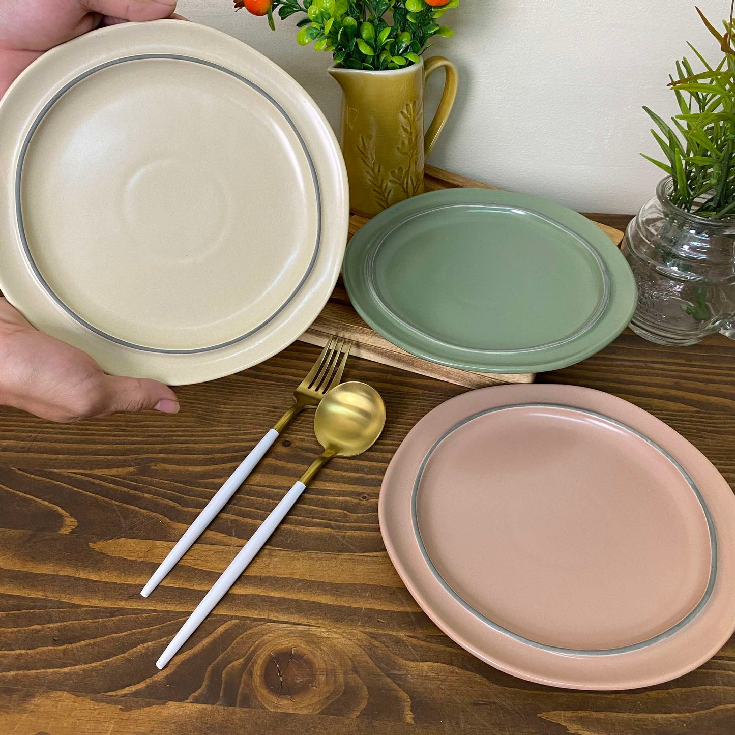 MURADITOHOME Tili Salad Plate 8.25 inch