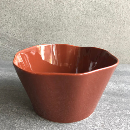 Lori Plate Orange 10.75 inch Lori Plate Orange 9x2 Lori Bowl Orange 5.75x3.25 Lori Bowl Orange 4x2