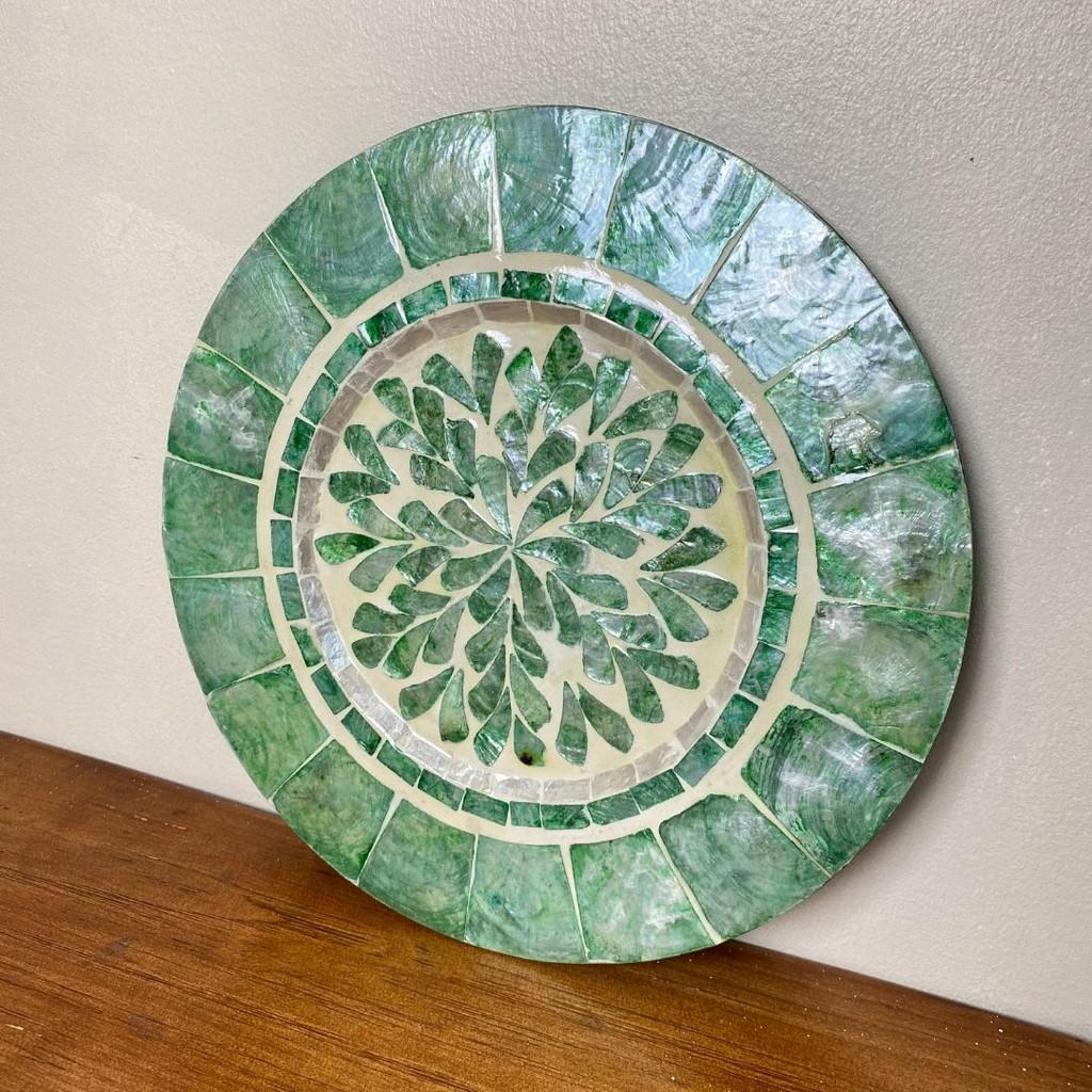 MURADITOHOME Tadhana Mother of Pearl Placemat 13"