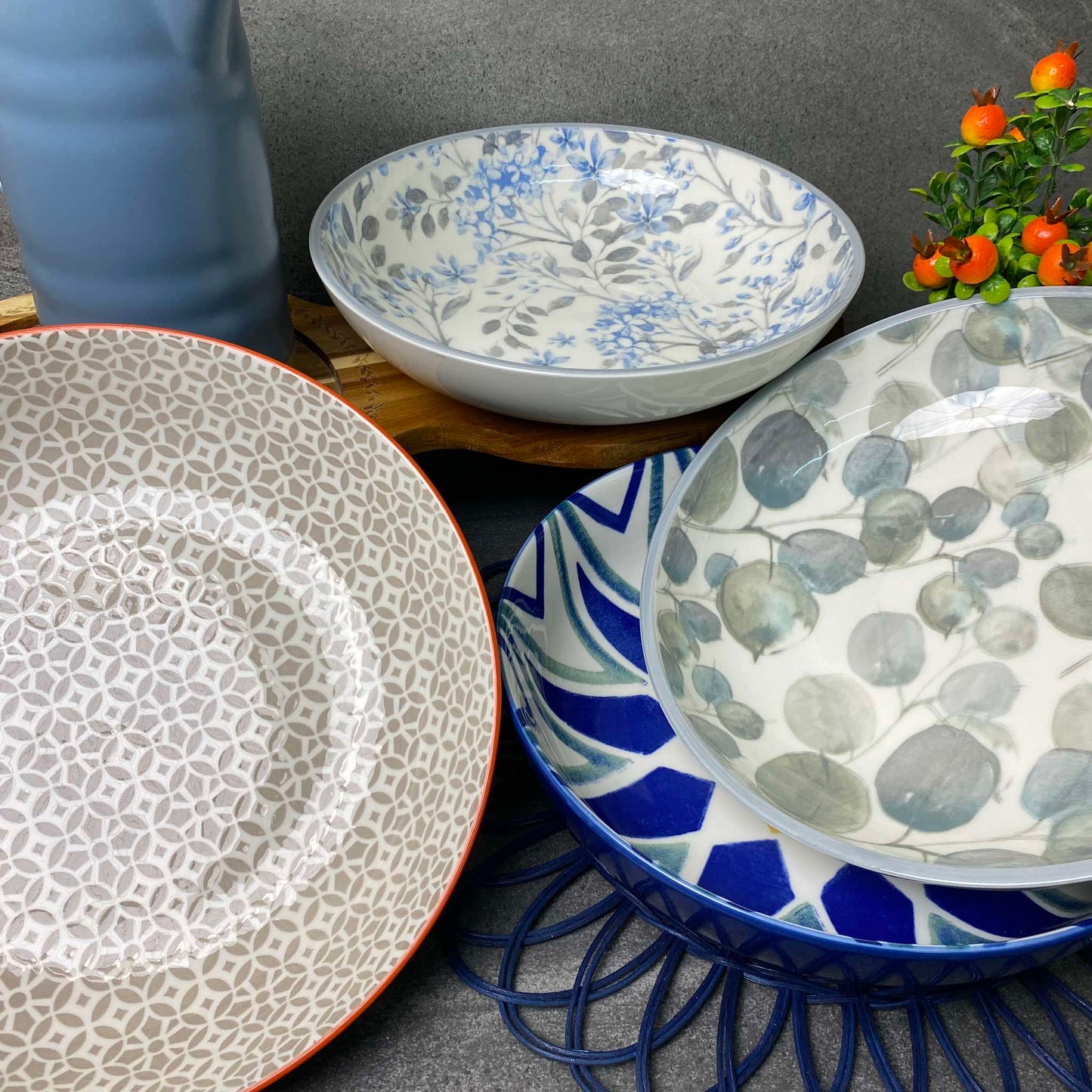 MURADITOHOME Serving Bowl 11.5x3 inch