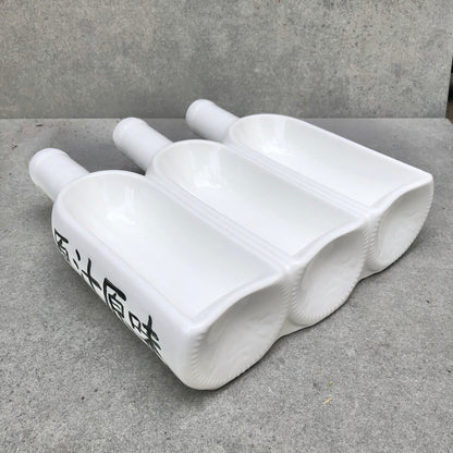 MURADITOHOME 3 Bottle Container 9.75x10x2.5 & 2 Bottle Container 9.75x7x2.5 inch