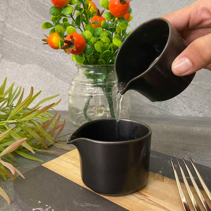 MURADITOHOME Milk Jar Black 110ml