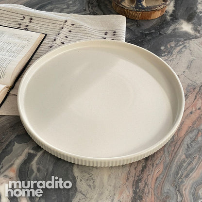 MURADITOHOME Enzu Ceramic  Serving Plate Collection