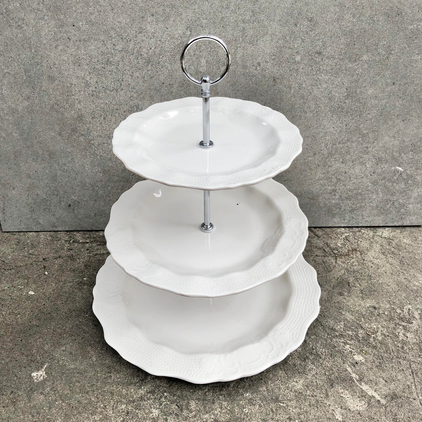 MURADITOHOME Amiri  & Leizu 3 Tier 10x8x6.75 inch