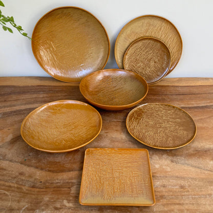 MURADITOHOME Agate Ceramic Dinnerware Collection