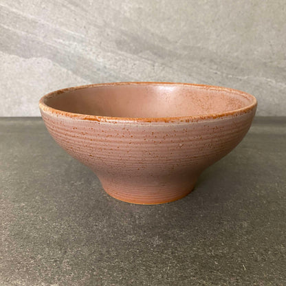 MURADITOHOME Brown 203 bowl 7x3 inch