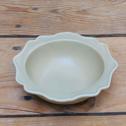 Veronica Beige Ceramic Plate