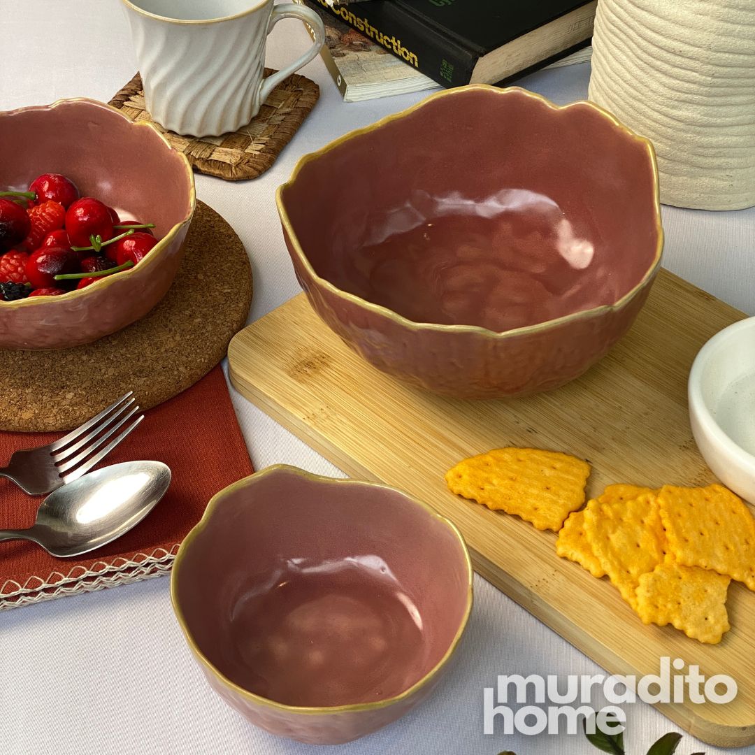 MURADITOHOME Klina Porcelain Bowl Collection
