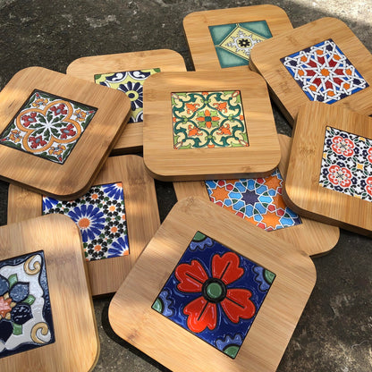 Moroccan Cheese Board Square 7 x 7 inch