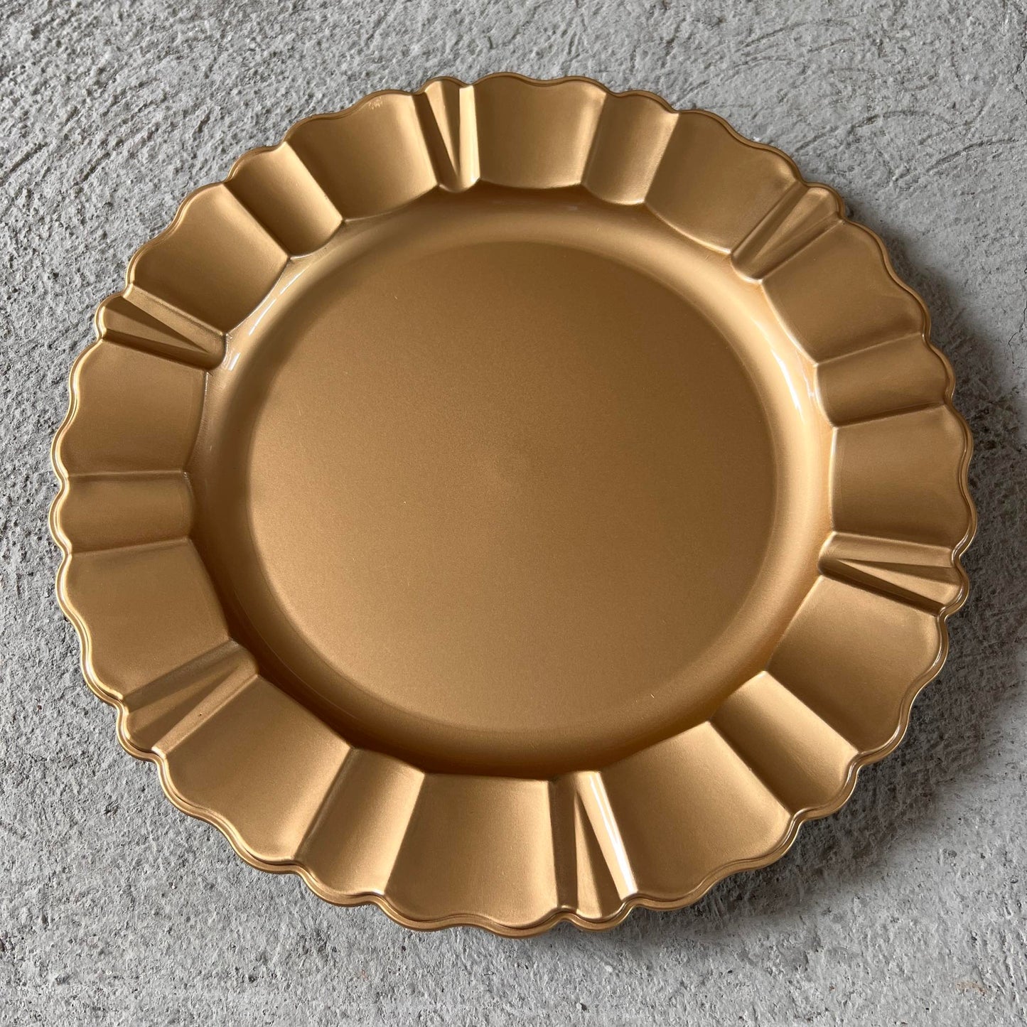 Charger Plate 13inch PVC Plastic Premium Quality Batch 1