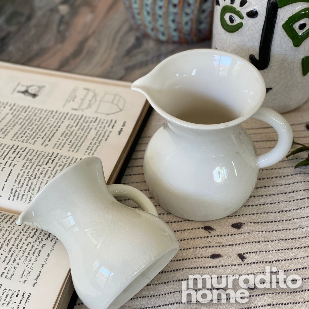 MURADITOHOME Aomaru Ceramic Milk Jar Collection